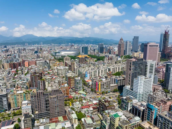 Taipei Taiwan September 2022 Aerial View Taipei City — Stock Photo, Image