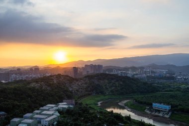 Yeni Taipei, Tayvan - 07 Eylül 2022: Tayvan 'da Xizhi Bölgesi