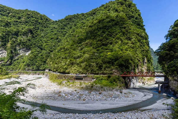 Ταϊβάν Taroko Εθνικό Πάρκο Τοπίο — Φωτογραφία Αρχείου