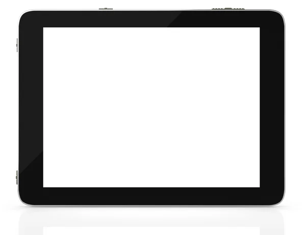 空白の画面とタブレット コンピューター — ストック写真