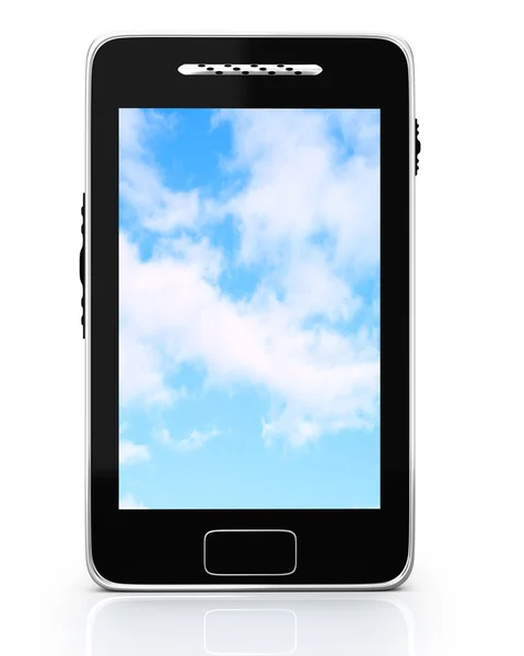 Modernes Smartphone — Stockfoto