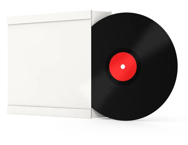 Vinyl record in envelope — Stock Photo, Image