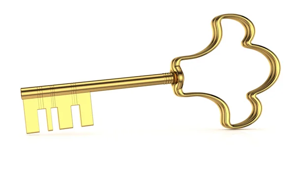 Golden key — Stock Photo, Image