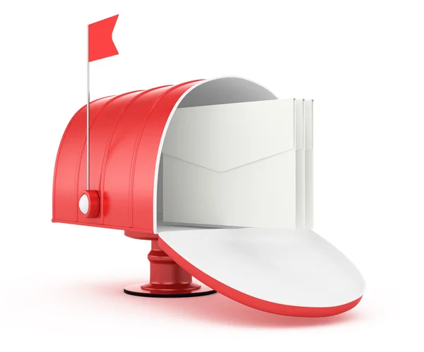 Kırmızı posta kutusu