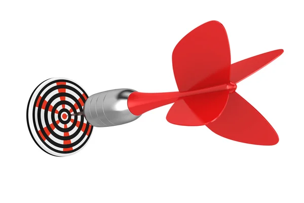 Red dart and target — Stock Photo, Image