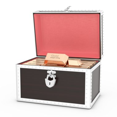 Göğüs altınları ile açın