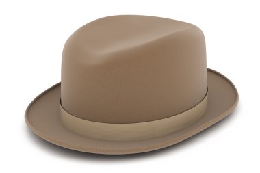 Kahverengi şapka
