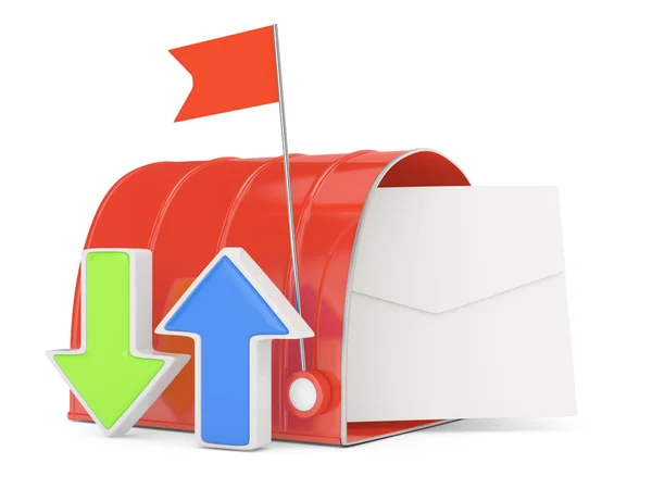 Inbox concept — Stock Photo, Image