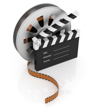 Klaket ve film makarası
