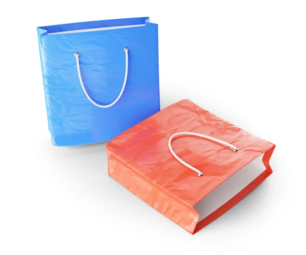 Two shopping bags — Stock Photo, Image