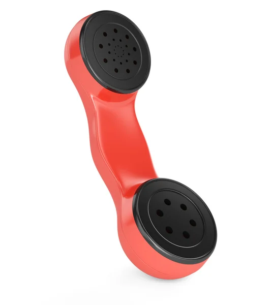 Red handset — Stock Photo, Image