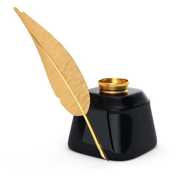 Altın yazma kalemi ve InkWell