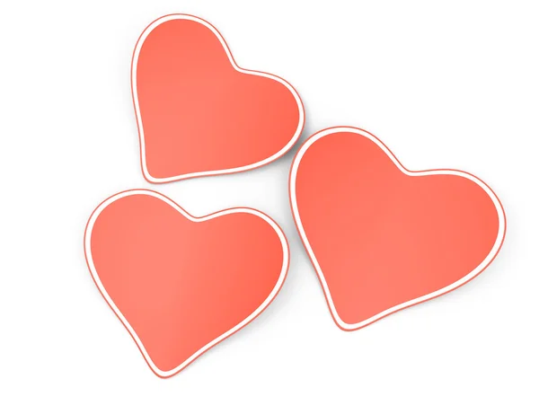 Paper hearts — Stock Photo, Image