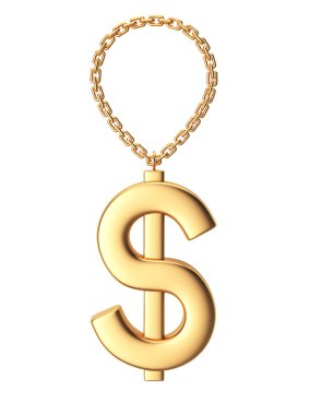 zincir üzerinde dolar işareti