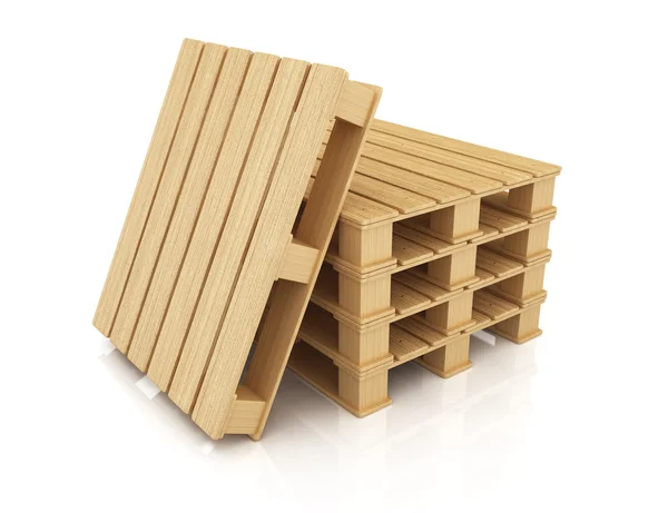 ahşap palet yığını