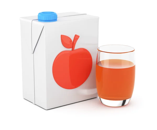 paket meyve suyu ve cam