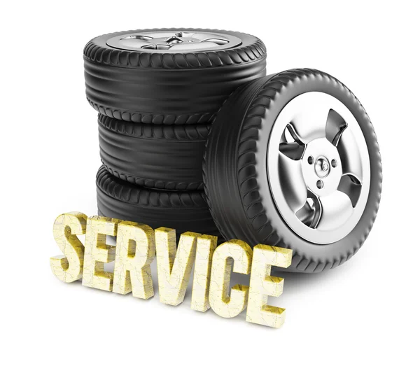 Autoserviceconcept — Stockfoto