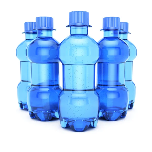 Botellas agua — Foto de Stock