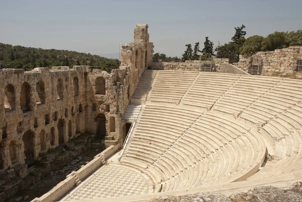 De odeum theater Athene — Stockfoto