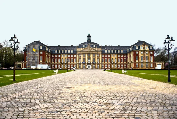 Muenster。vestfalstky 大学 免版税图库照片