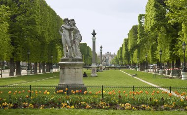 Paris, Lüksemburg Bahçesi.