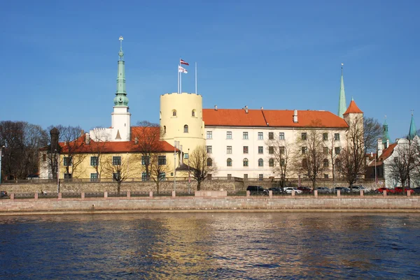 Lettland. Rigas slott — Stockfoto