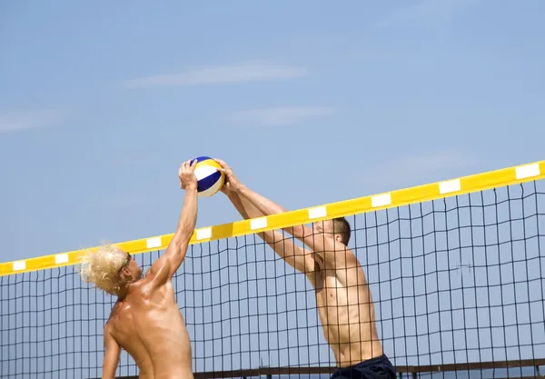 Beach volleyball — Stock Photo, Image