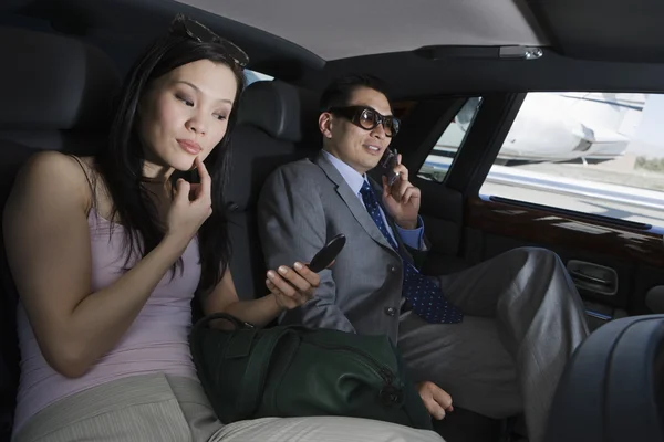 Business In Car — Stock Photo, Image