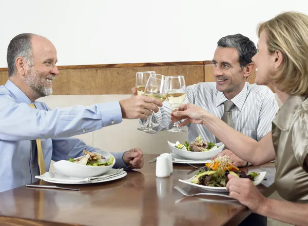 Teacher Showing Class A Clock — Stock Photo, Image