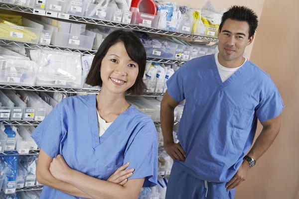 Pharmacists In Hospital Room — Stock Photo, Image
