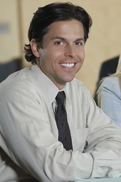 Businessman Smiling — Stock Photo, Image