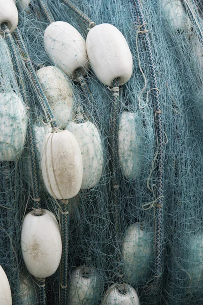 Rolled up fishing net — Stock Photo, Image