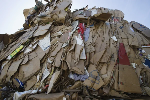 Heap Of Cardboard Boxes — Stock Photo, Image