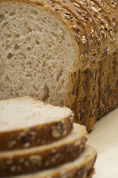 Pan de centeno en rodajas — Foto de Stock