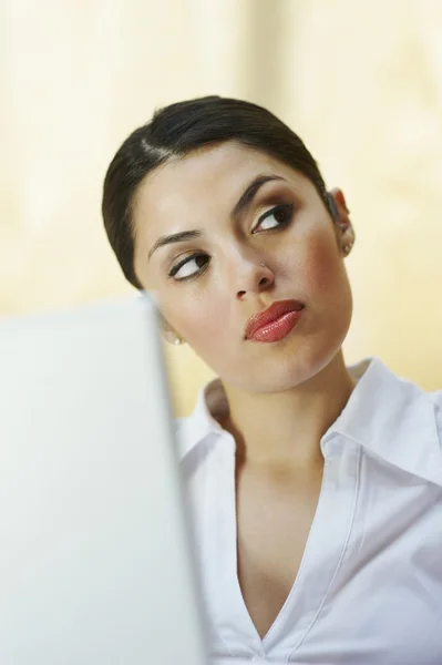 Businesswoman Looking Away — Stock Photo, Image