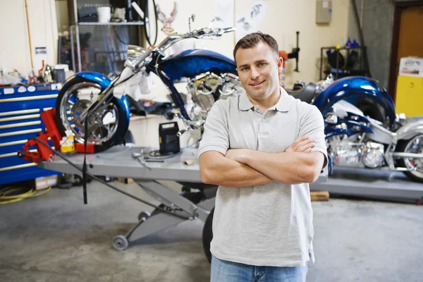 Motorcycle Mechanic — Stock Photo, Image