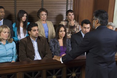 Erkek avukat adresleme jüri