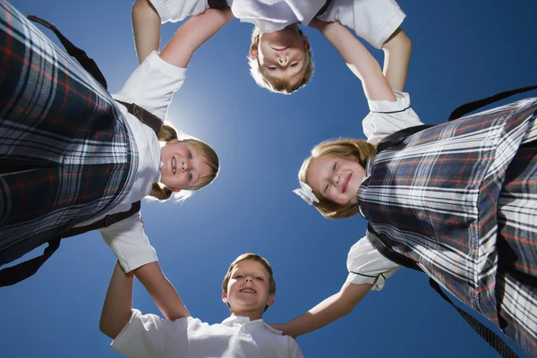 Friends Forming Huddle — Stock Photo, Image