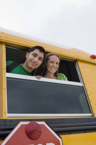 Young Students Listening Music — Stock Photo, Image