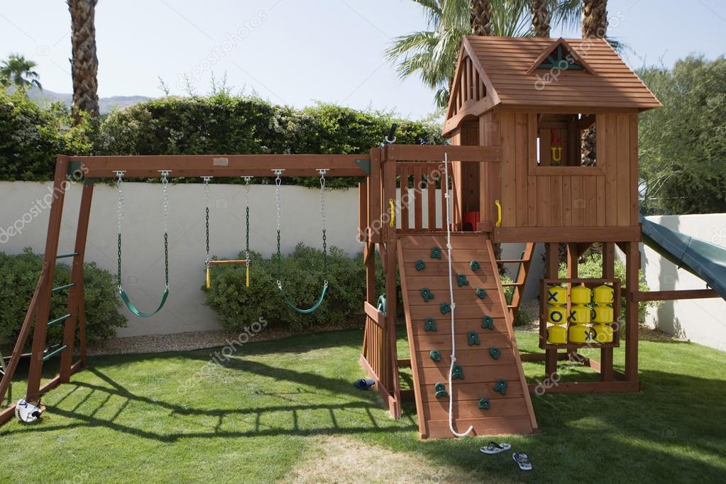 Play Equipment In Backyard