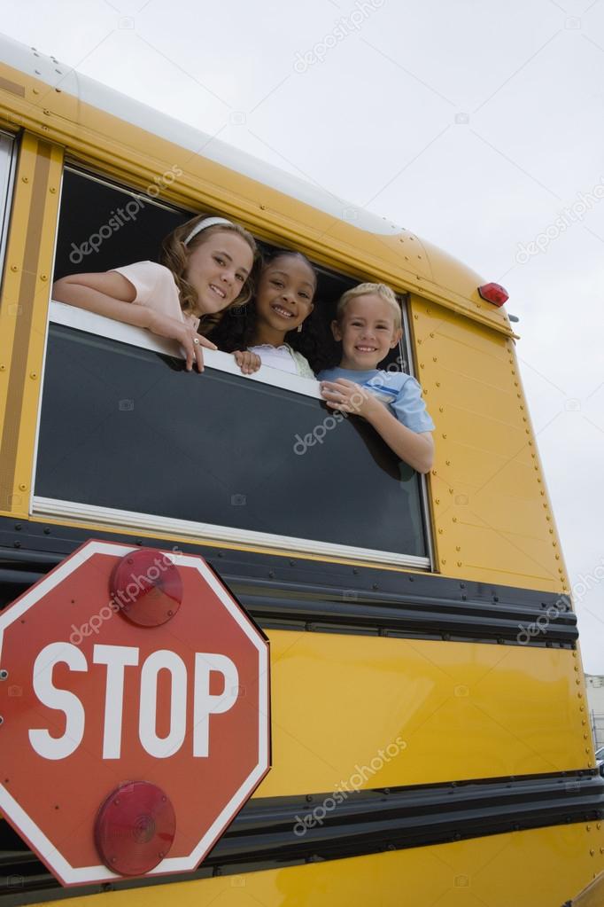 Kids On A School Bus