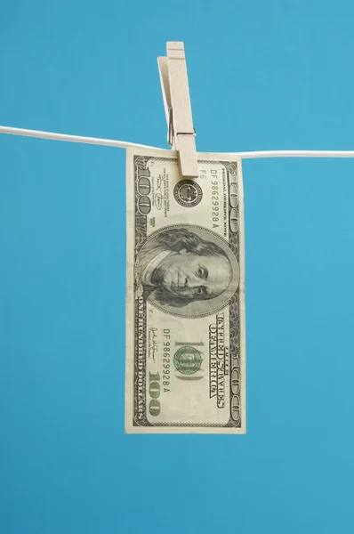 Money Hanging Out To Dry — Stock Photo, Image