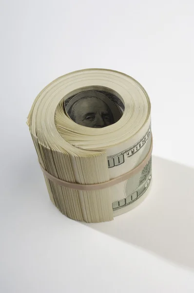 Rolled Up Money — Stock Photo, Image