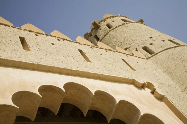 Szczegóły: fort al jahli — Zdjęcie stockowe