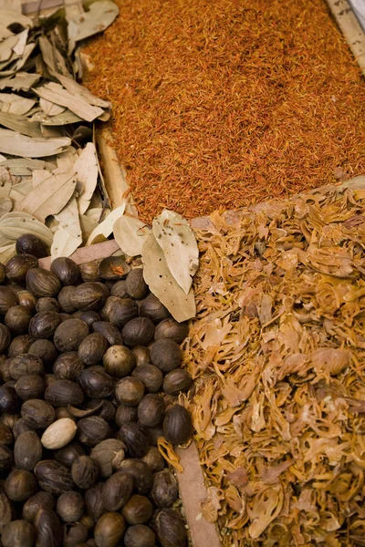 Olika typer av kryddor — Stockfoto
