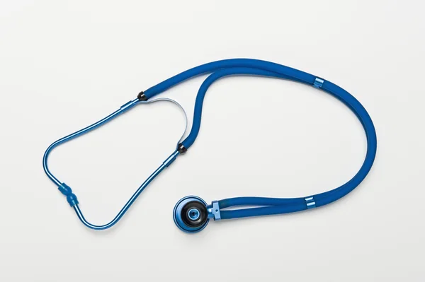 Blaues Stethoskop — Stockfoto