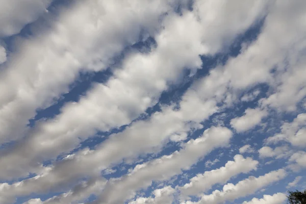 Vista de ángulo bajo de nubes — Foto de Stock