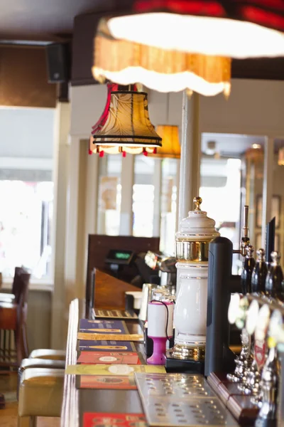 Bar counter in pub — Stock Photo, Image