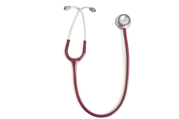 A stethoscope isolated over white background — Stock Photo, Image