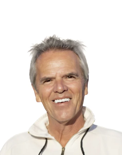 Portrait of a happy mature man — Stock Photo, Image